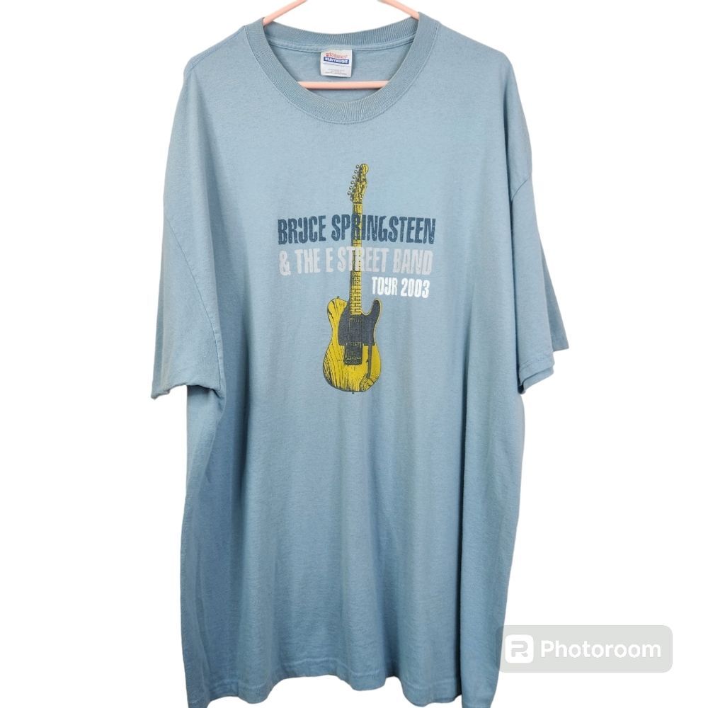 Vintage Bruce Springsteen and The E Street Band Summer 2003 Tour SS Tee 2XL